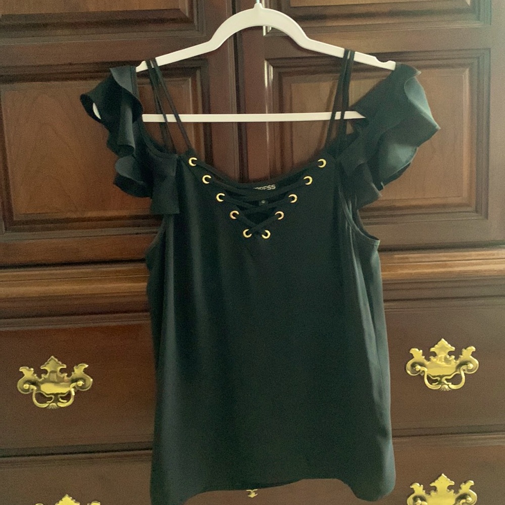 Express lightweight black top. Size XS